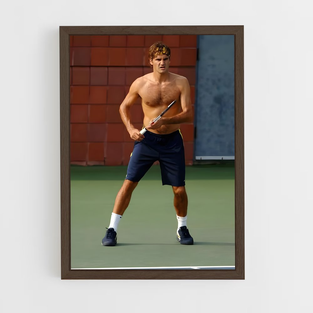 Poster Federer Unleashed – affiche Tennis (vue 5)